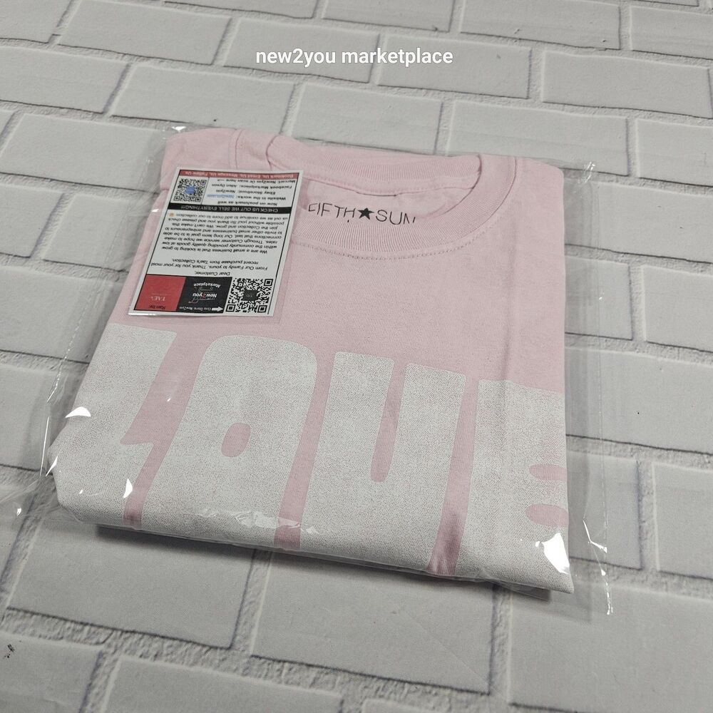 Fifth Sun Love Pass It On Size Large T Shirt Woma… - image 5